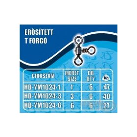Haldorádó Erősített T forgó - kicsi (S)