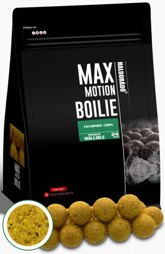 Haldorádó Max Motion Boilie Premium Soluble 24 Mm - Champion Corn