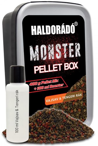 Haldorádó Monster Pellet Box - Vajsav & Tengeri Rák