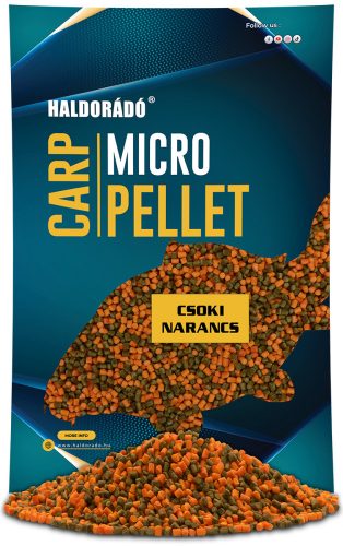 Haldorádó Carp Micro Pellet - Csoki - Narancs