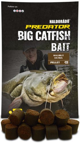 Haldorádó Catfish Bait Pellet 28 mm - Halibut Extra 1 kg