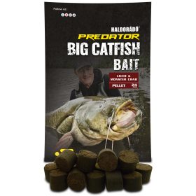   Haldorádó Catfish Bait Pellet 24 mm - Liver & Monster Crab 1 kg