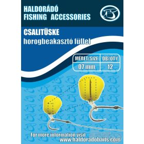 Haldorádó Csalitüske horogbeakasztó füllel - 7mm