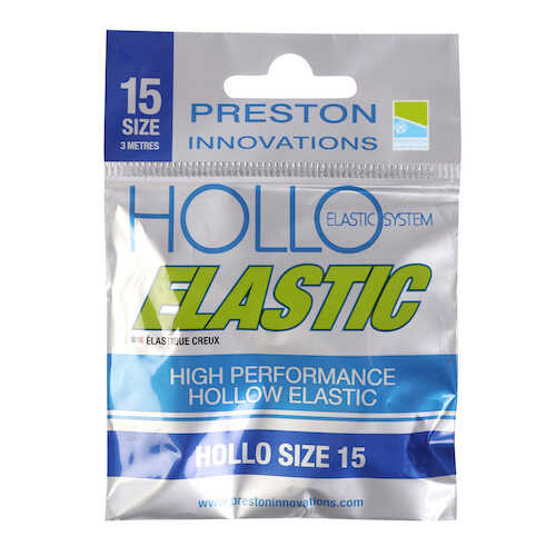 PRESTON HOLLO ELASTIC SIZE 15h DARK BLUE (SÖTÉT KÉK 2,6mm)