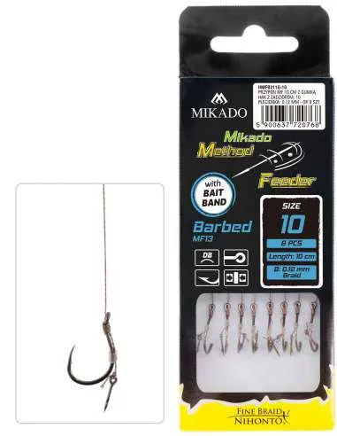 Mikado Method Feeder MF13 Csalitüskés Rig No.8 10cm