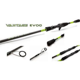   Mustad Vantage Evoq Baitcaster 6'2" Ml 2Sec 189Cm 7G - 28G