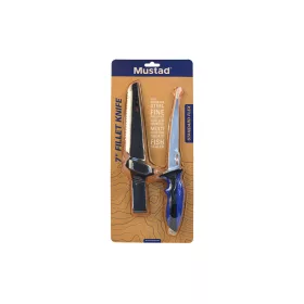 Mustad Filézőkés 7" 18Cm Polírozott Pengével