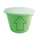 Maver Copertura Secchio Plastica 13 Liter Vödör Tető