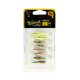 Mixed Colour Lure Packs - Spikey Uv 6Cm Mixed Colours X 5