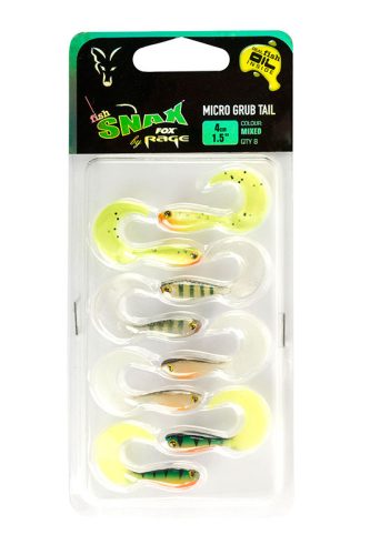 Mixed Colour Lure Packs - Spikey Uv 6Cm Mixed Colours X 5