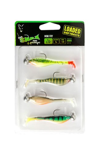 Mixed Colour Lure Packs - Spikey Uv 6Cm Mixed Colours X 5