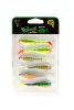 Mixed Colour Lure Packs - Spikey Uv 6Cm Mixed Colours X 5