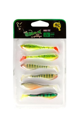 Mixed Colour Lure Packs - Spikey Uv 6Cm Mixed Colours X 5