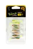 Mixed Colour Lure Packs - Spikey Uv 9Cm Mixed Colours X 5