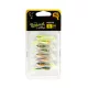 Mixed Colour Lure Packs - Spikey Uv 9Cm Mixed Colours X 5