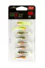 Mixed Colour Lure Packs - Spikey Uv 9Cm Mixed Colours X 5