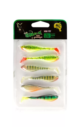 Mixed Colour Lure Packs - Spikey Uv 9Cm Mixed Colours X 5