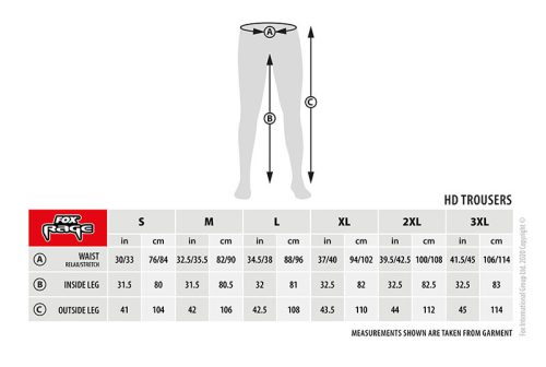 Fox Rage HD Trousers - XXX Large