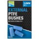 PRESTON EXTERNAL PTFE BUSHES - 1,4MM