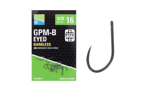 PRESTON GPM-B EYED HOOKS - 12