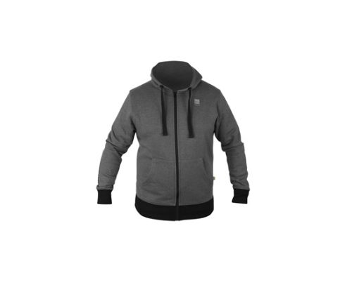 PRESTON NEW GREY ZIP HOODIE - SMALL