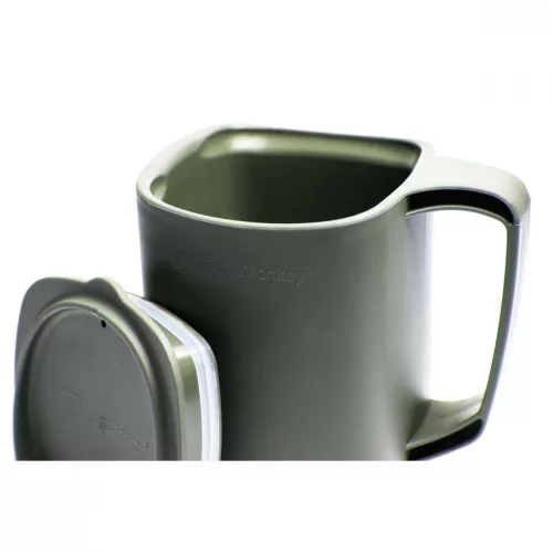 Ridgemonkey Thermo Mug Duplafalu Bögre  Gunmetal Green