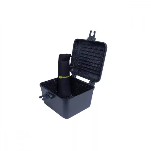 Ridgemonkey Connect Deep Pan & Griddle Sütő Szett Granite Edition