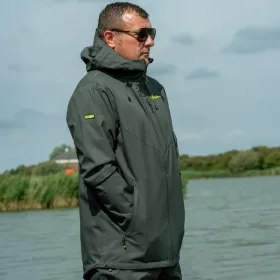 RIDGEMONKEY APEAREL THERMAPRO WATERPROOF SHELL COAT GREEN S