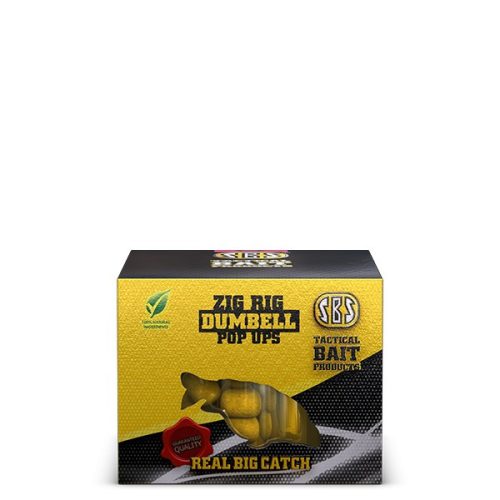 Sbs Zig Rig Dumbell Pop Ups Natúr 16 Mm 30 G