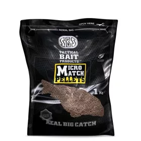 Sbs Micromatch Betain Pellet Fishmeal 1 Kg 1,5 Mm