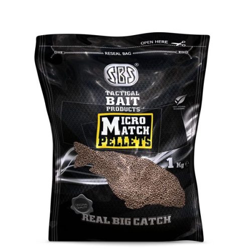 Sbs Micromatch Betain Pellet Fishmeal 1 Kg 1,5 Mm