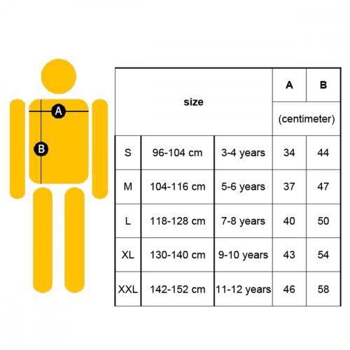 Sbs TShirt For Kids (Black)  Kereknyakú Póló Gyermekeknek (Fekete) S