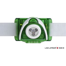 Ledlenser Seo3 3Xaaa 100 Lm Fejlámpa Zöld 6103