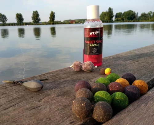 Stég Product Soluble Boilie 20Mm Strawberry 1Kg