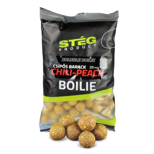 Stég Stég Product Soluble Boilie 20Mm Chili-Peach 1Kg