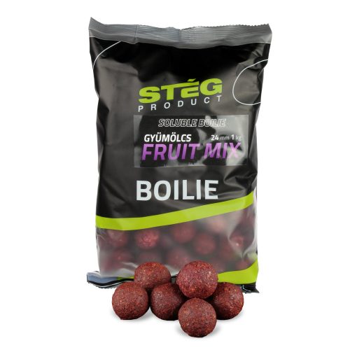 Stég Stég Product Soluble Boilie 24Mm Fruit Mix 1Kg