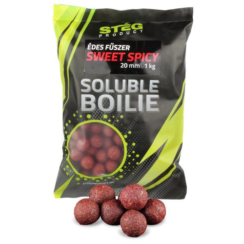 Stég Product Soluble Boilie 24mm Sweet Spicy 1kg