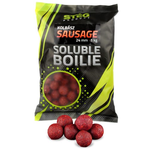 Stég Product Soluble Boilie 24Mm Sausage 1Kg