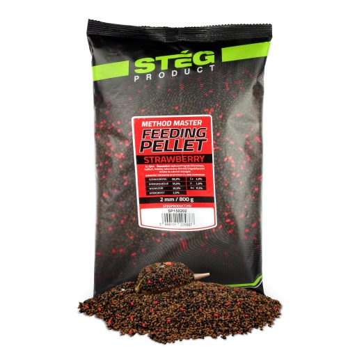 Stég Stég Feeding Pellet 2Mm Strawberry 800G