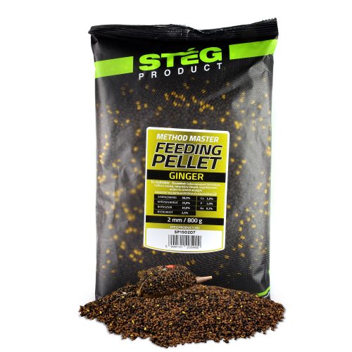 Stég Stég Feeding Pellet 2Mm Ginger 800G