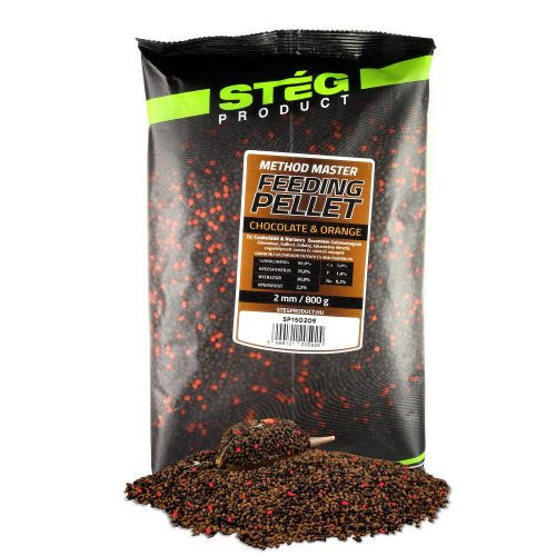 Stég Stég Feeding Pellet 2Mm Chocolate-Orange 800G