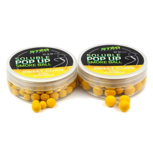 Stég Product Soluble Pop Up Smoke Ball 12Mm Sweet Corn 25G