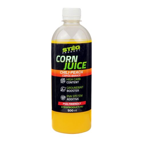 Stég Corn Juice Chili-Peach 500Ml