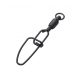 Madcat Stainl. Bb Swivels W.Crossl. Snap 3 90Kg