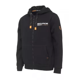 Savage Gear Urban Zip Hoodie Xxl Black Ink