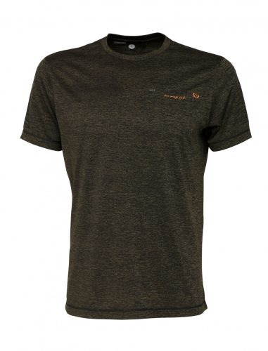 Savage Gear Fighter Stretch T-Shirt M Bo Melange