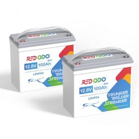 Redodo LiFePO4 12V 100Ah 1,28kWh MINI akkumulátor
