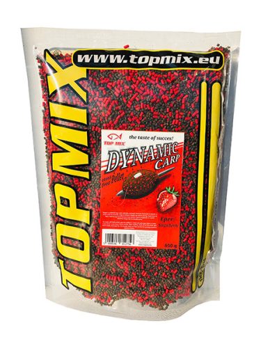 Top Mix Dynamic Carp Etető Pellet,  Eper