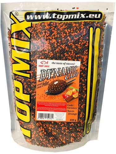 Top Mix Dynamic Carp Etető Pellet,  Csoki Narancs