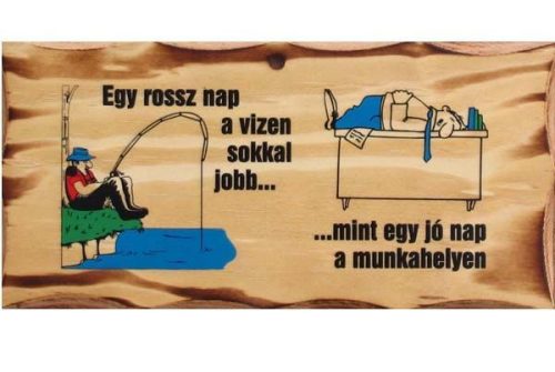 Fatábla Egy Rossz Nap A Vizen